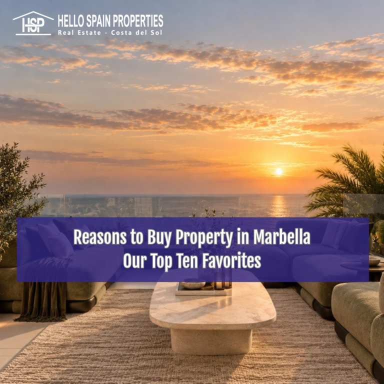 Reasons to Buy Property in Marbella | Hello Spain